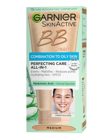 Garnier Oil-Free Perfecting All-in-1 BB Cream SPF25 Shade Medium 50ml