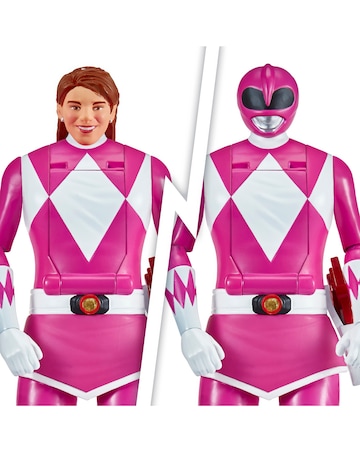 Mighty Morphin Power Rangers Auto Morphin Pink Ranger Figure