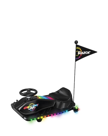 Razor Crazy Cart Go Kart Shift Drifting Lightshow Multi-Colour