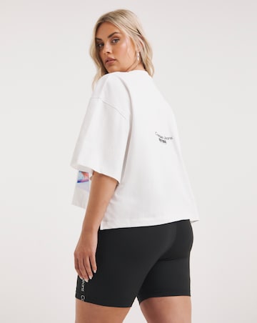 Calvin Klein Jeans Floral Oversized Tee