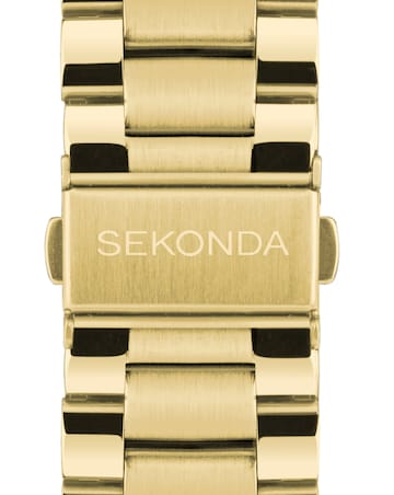 Sekonda Active Plus Smart Watch - Gold Alloy Case & Stainless Steel Bracelet