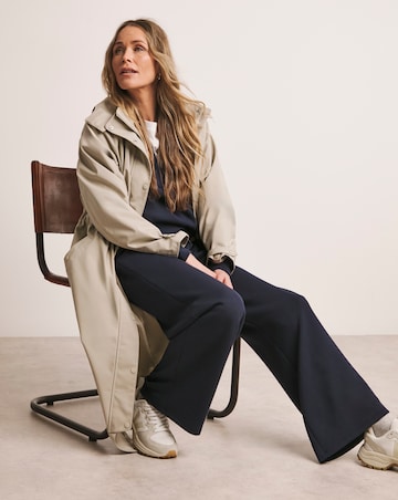 Anthology Navy Wide Leg Joggers