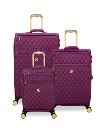 IT Luggage Glimmering 3pc Suitcase Set
