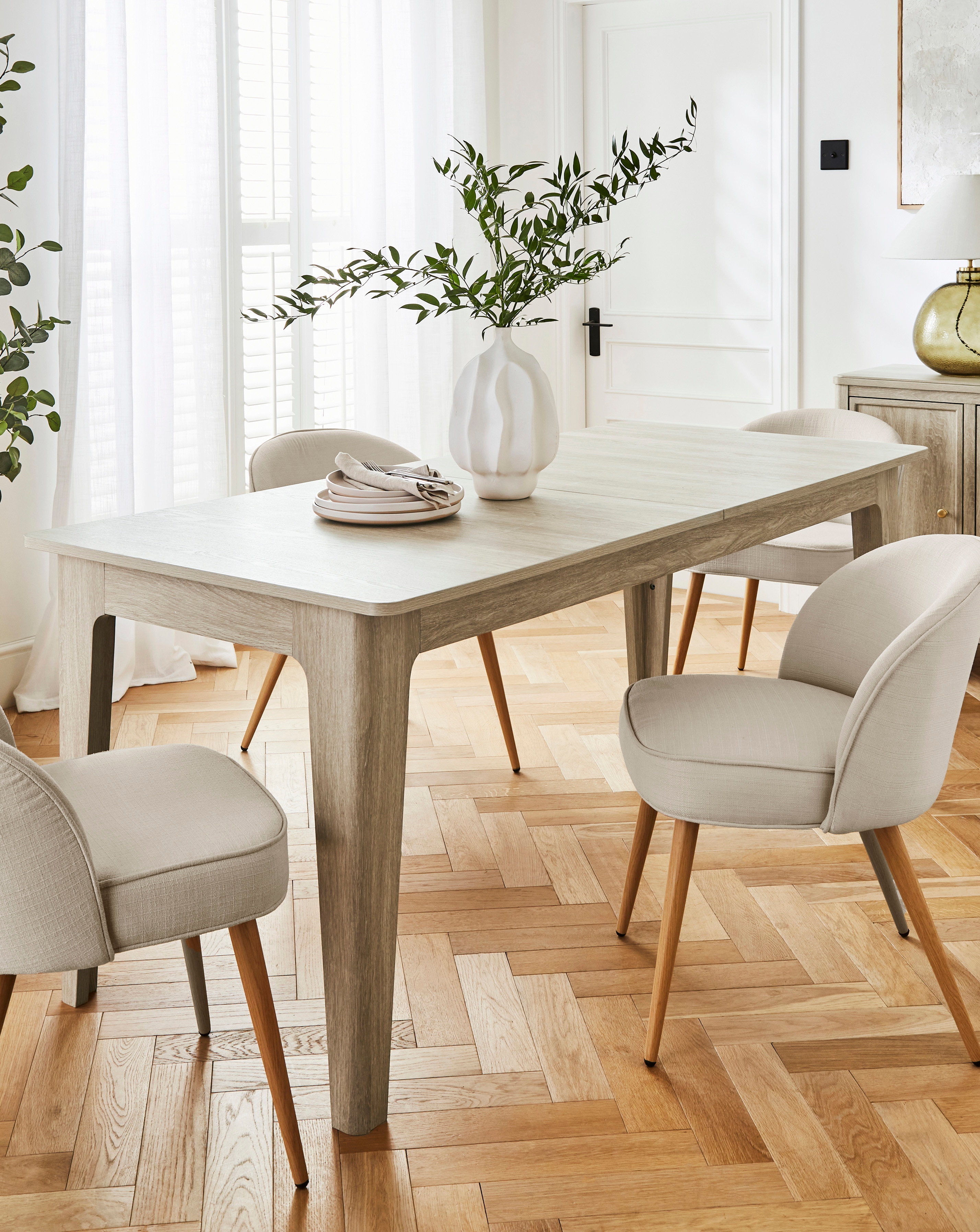 Julipa Charlotte Extendable Dining Table | JD Williams