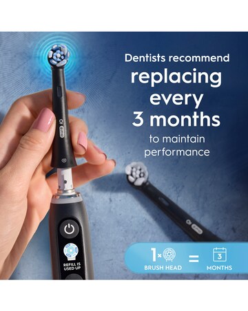 Oral-B iO Ultimate Clean Black Refill heads 4 Pack