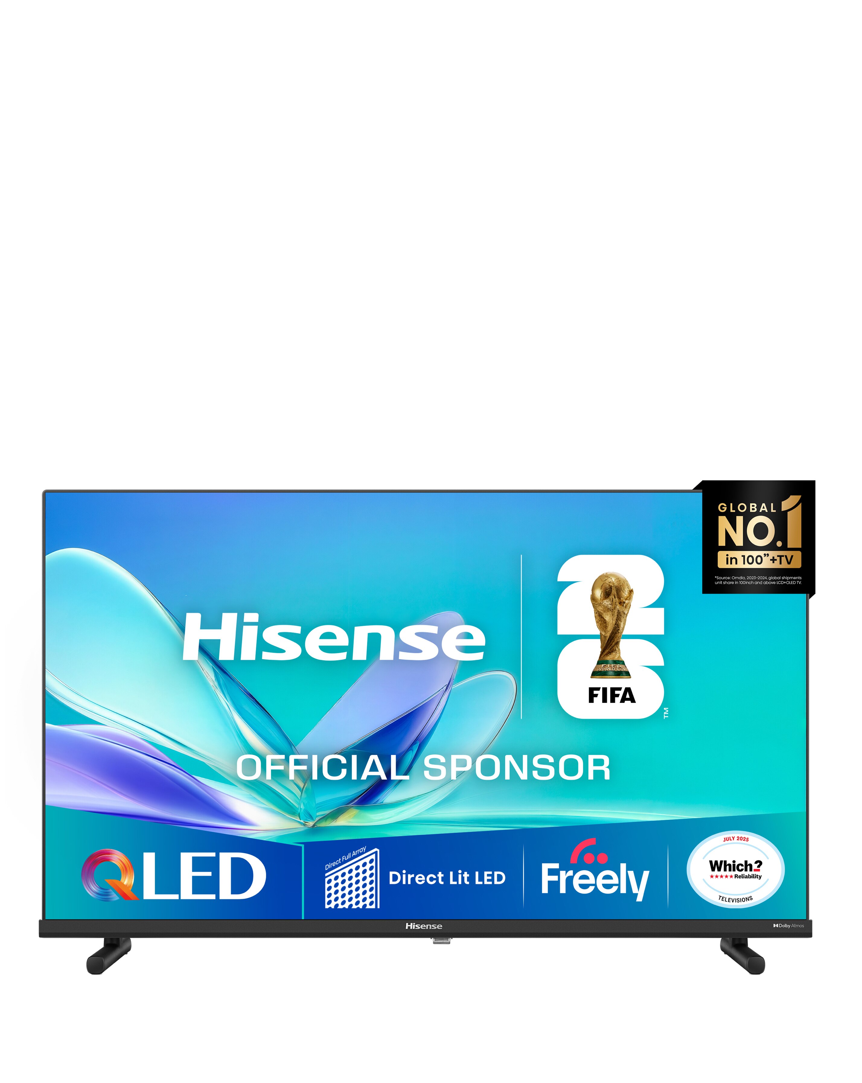 Hisense 40A5QTUK 40in Full HD QLED Smart TV with Freely