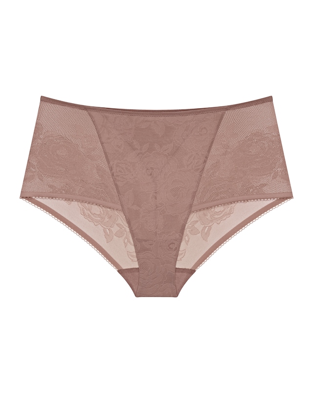 Triumph Wild Rose Sensation Maxi Knicker Choc Mousse