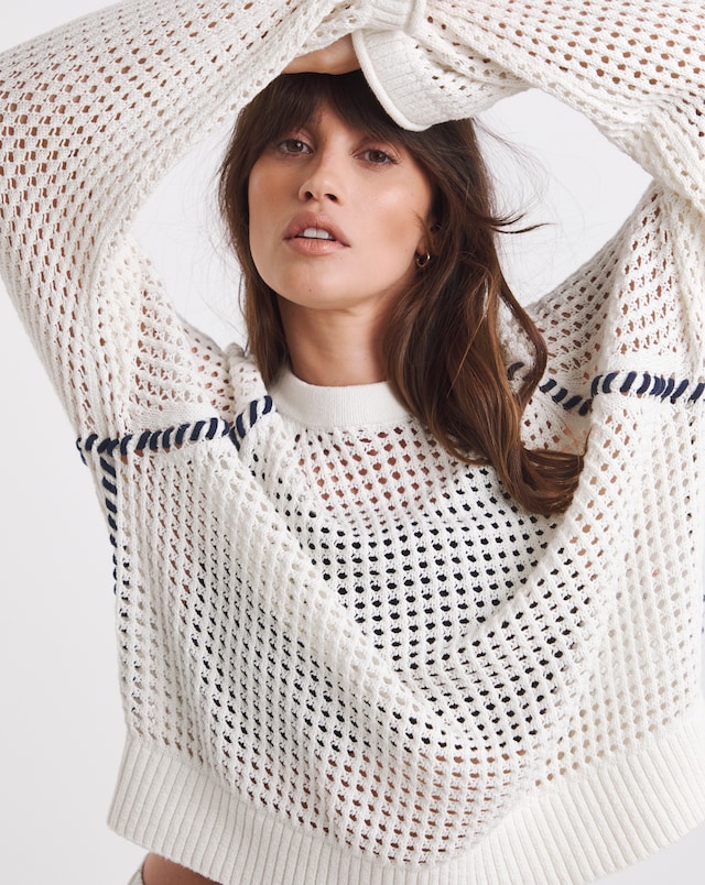 Sweaty Betty Tides High Whipstitch Jumper