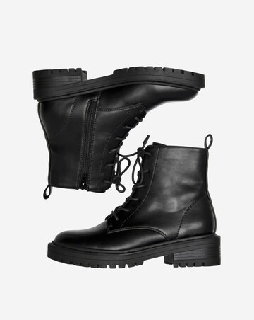 Only Bold Lace Up Chunky Ankle Boot Standard Fit