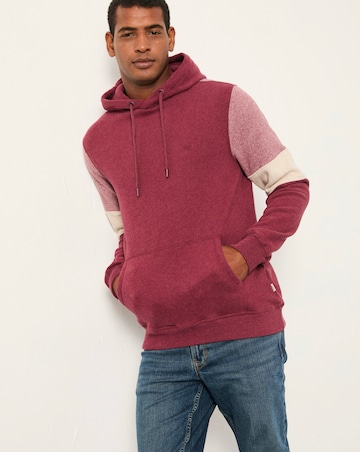 FatFace Brooke Cut & Sew Sweatshirt - Claret
