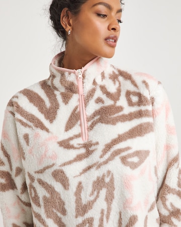 Pretty Secrets Super Soft Snuggle Top With Contrast Binding