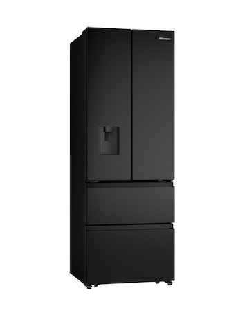 Hisense RF632N4WFE Fridge Freezer - Black E Rated