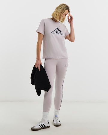 Adidas Leopard Print T-Shirt