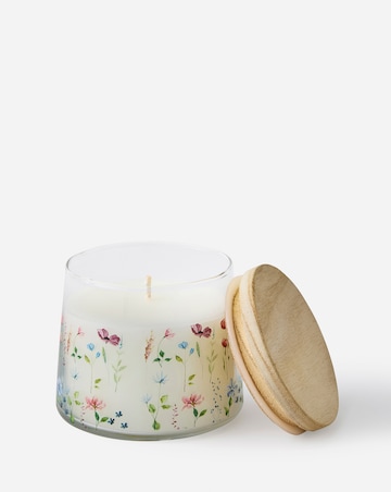 Julipa Wildflower Glass Jar Candle