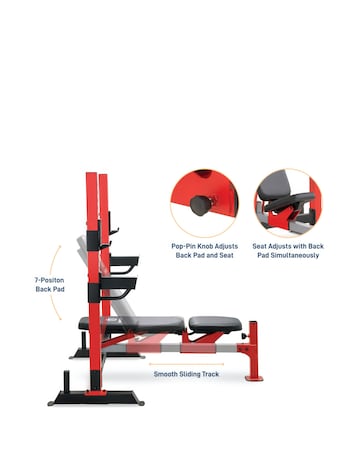Marcy MWB-7096 Olympic Bench