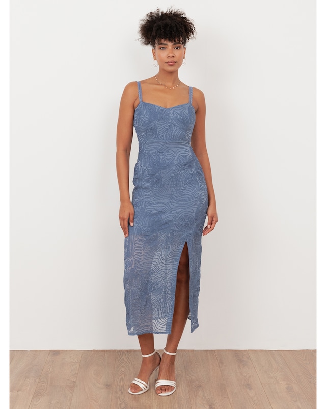 Maya Deluxe Textured Dress