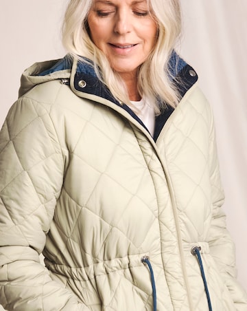 Julipa Reversible Fleece Quiled Coat