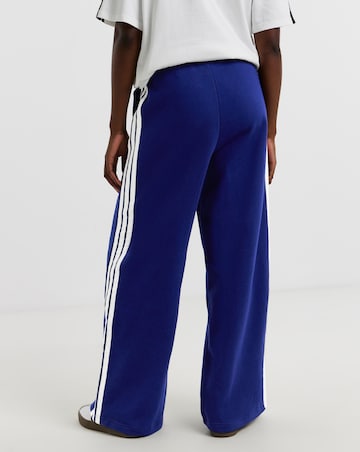 adidas 3 Stripe Wide Leg Joggers