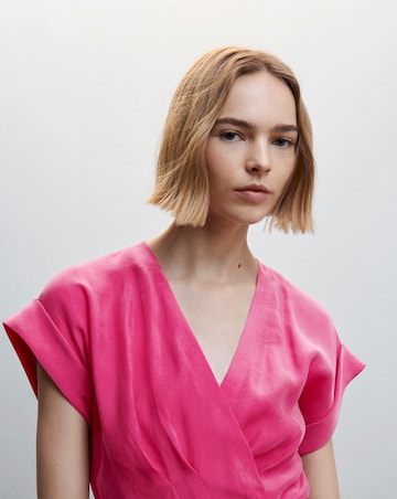 Mango Modal Wrap Dress