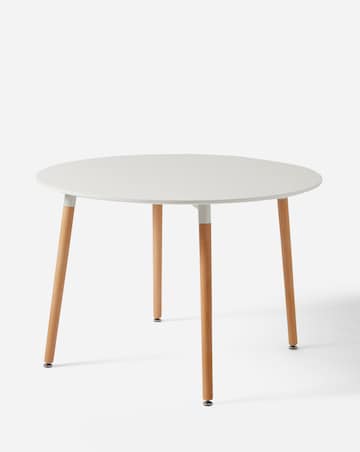 Frankfurt Round Dining Table & 4 Chairs