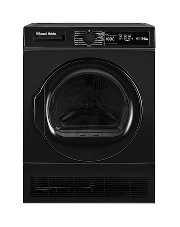 Russell Hobbs RH8CTD111B, 8kg, Condenser Tumble Dryer - Black