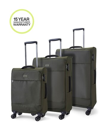 Rock Paris 3pc Suitcase Set