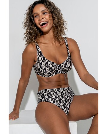 Pour Moi Casablanca Foldover Bikini Brief Mono