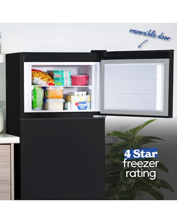 Russell Hobbs RH144TMFF541E1B Frost-Free Fridge Freezer - Black