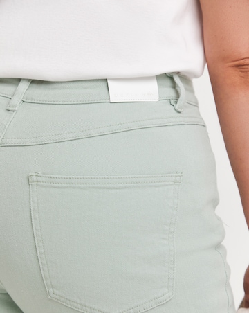 Duck Egg Blue Demi Mom Jeans