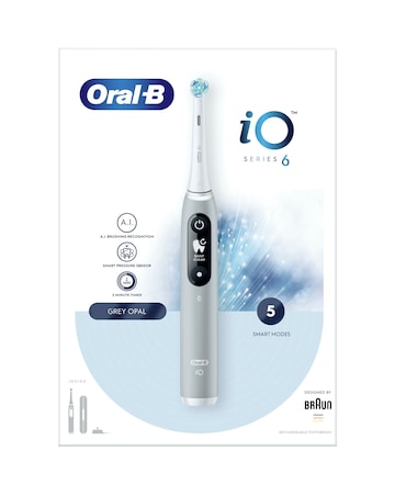 Oral-B iO6 Grey Opal Electric Toothbrush