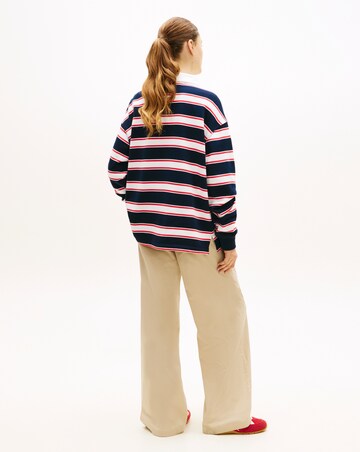 Tommy Jeans Relaxed Fit Stripe Rugby