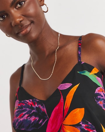 Printed Strappy Cami