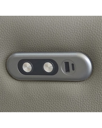 Aspire Kingsmere Leather Power Recliner 2 Seater