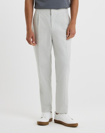 Folio Tailored Linen Flat Tapered Trouser
