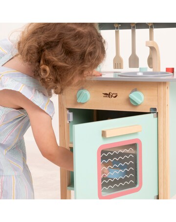 TP Owl & Fox Wooden Early Fun Kitchen Set