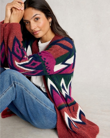 White Stuff Alice Abstract Cardi