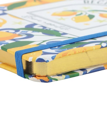 Italian Lemon Print A5 Paper Recipe Journal