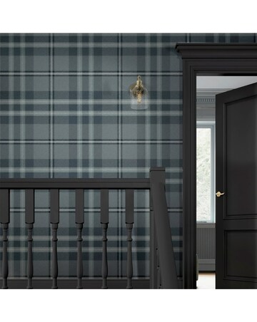 Superfresco Easy Eildon Weave Archival Blue Wallpaper