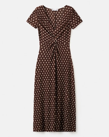 Mango Printed Midi Dress Pomi
