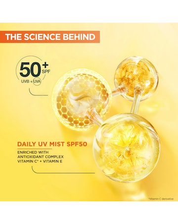 Garnier Vitamin C Brightening Over Make-Up UV Mist 75ML