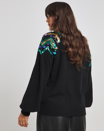 Lovedrobe Sequin Jumper