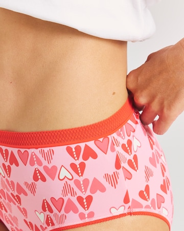 Pretty Secrets (4 Pack) Micro Midi Brief Knickers