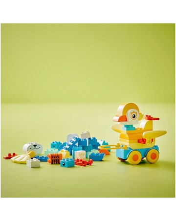 LEGO DUPLO Town 3in1 Animals on Wheels Building Toy for Imaginative Play 10448