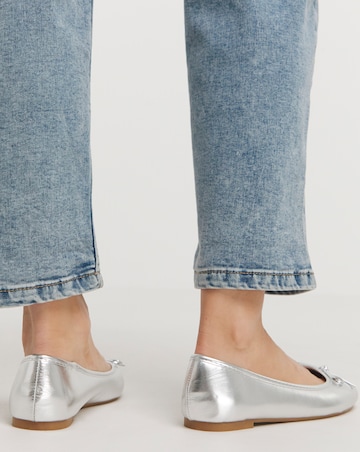 Selena Classic Flat Ballerina Shoes Extra Wide EEE Fit Simply Comfort