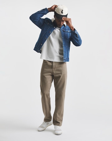 Union Borg Lined Denim Jacket