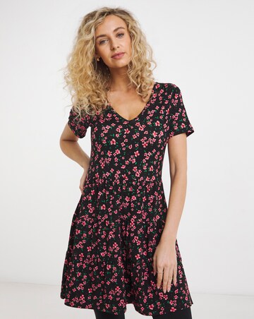 Joe Browns Tiered Floral Jersey Tunic