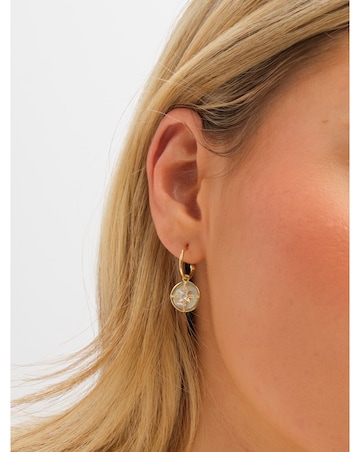 Inicio Gold Plated and Mother of Pearl Celestial Starburst Set - Gift Box