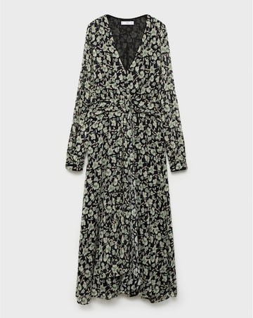Mango Briony Floral V Neck Dress