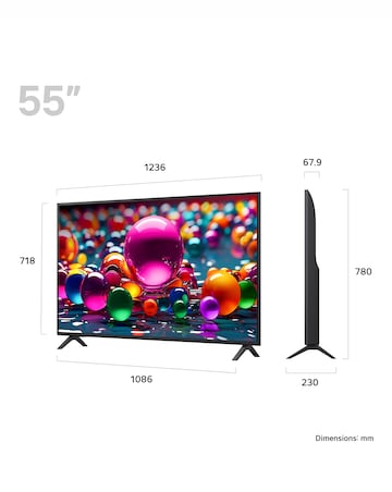 LG 55UA75006LA 55in 4K Ultra HD Smart TV