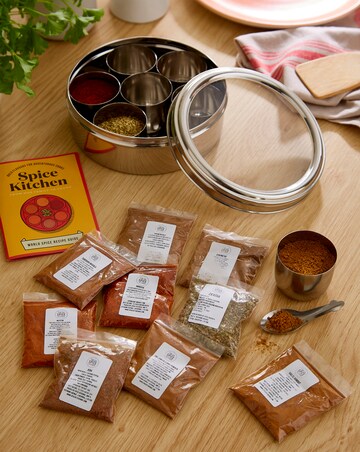 Spice Kitchen World Spice Tin